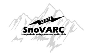 SnoVARC logo, with mountains. This treatment should be used where large whitespace is to be filled (t-shirts, etc)